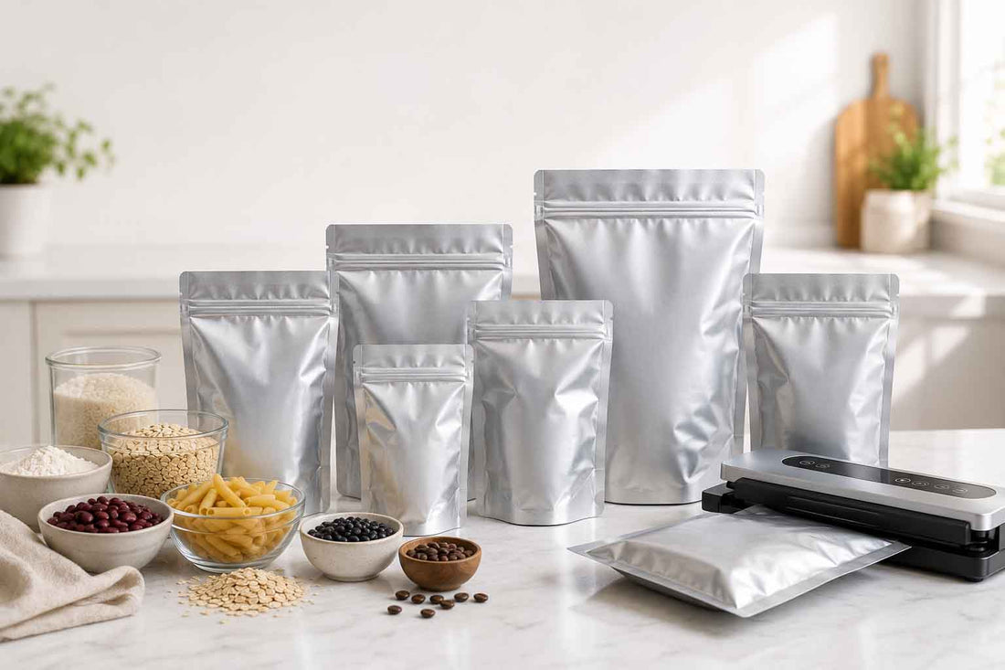 What are MYLAR Bags? - MYLAR Bags Explained Blog Post www.vacuumsealbags.co.nz