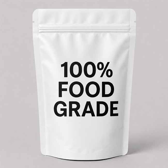 White Aluminized Zip Lock Bag - Food Grade - shop online vacuumsealbags.co.nz