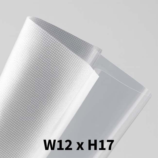 Vacuum Seal Food Bag 12cm wide 17cm high ship online vacuumsealbags.co.nz